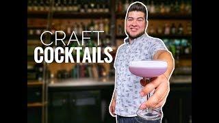 Making Craft Cocktails! Tasty!