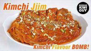 How to make Kimchi Jjim | Braised Kimchi & Pork | Korean Kiwi Guy