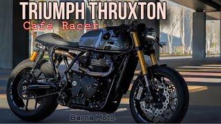 CAFE RACER | Triumph Thruxton Custom | by Barna Moto