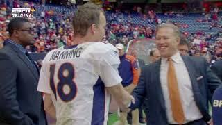 Peyton Manning & Hall of Fame Quarterback John Elway Breakdown 'The Drive'