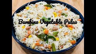 Bambino vegetable pulao recipe || Semiya Vegetable Pulao recipe||Vermicelli Veg Pulao