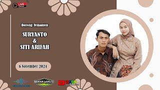  #livestream | CS. SEKAR LANGIT |  SURYANTO & SITI ARIFAH | SATRIA MAS | 6 November 2024