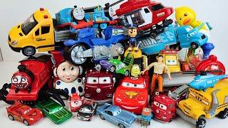 Satisfying with Unboxing Doctor Toys Thomas & Friends Jet Bus Fire Truck Pixar Car Ambulance | ASMR