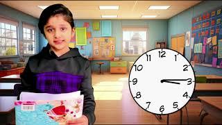 Learn With Abiha Ep 01 / Telling the Time in English / How to say time in English