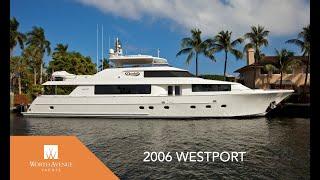 112' (34.13m) Westport Yacht DOMINO Sold By Worth Avenue Yachts