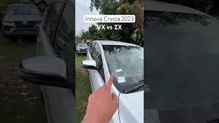 2023 Toyota Innova Crysta VX vs ZX  Which one will you buy? #shorts #toyota #innova #youtube #cars