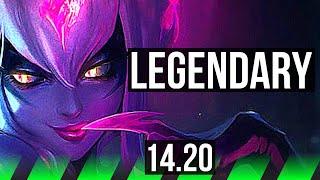 EVELYNN vs VI (JGL) | 12/1/7, Legendary | KR Diamond | 14.20