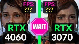 RTX 4060 vs RTX 3070 8GB - TEST 1080p 1440p 4K