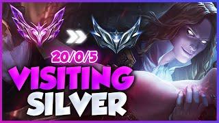 What happens when a MASTER visits SILVER I Master Vladimir vs Silver ELO I How to play Vladimir