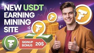 New Usdt Earning Site | Usdt Mining Site 2024  | Best Usdt Investment site | New Usdt Site 2024