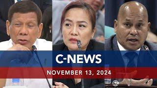 UNTV: C-NEWS | November 13, 2024