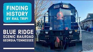 AMAZING history on the Blue Ridge Scenic Railroad! Native American fish trap in the river, and more!