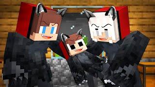 JJ Werewolf Family Have a Baby - Family Story - Maizen Minecraft Animation