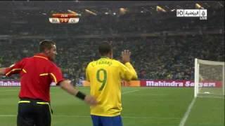 Brazil vs Ivory Coast 1-0 Goals and Highlights World Cup 2010 2010-06-20 -.flv