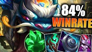 84% Winrate Challenger Tahm Kench TOP - No Arm Whatley