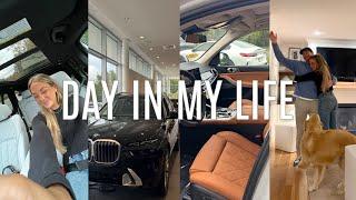 VLOG: car shopping, test driving, & reunited with Max after a month!