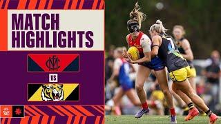 Melbourne v Richmond Highlights | Week Eight, 2024 | AFLW