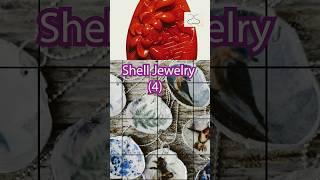 Shell Jewelry (4) sesamegallery999.com #gems #jewelry #shell #handmade #trending #art #crystals