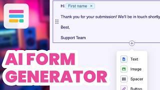 AI Form Generator (2024) - Google Forms Alternative