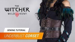 Sewing Tutorial - Underbust Leather Corset (Yennefer of Vengerberg - The Witcher3) | Jak Cosplay