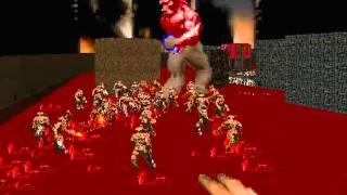 DOOM - Inferno Lord Vs Cyberdemon Army