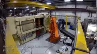 Plastic Injection Mold Press Automated With Robot