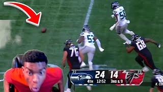 CLAMPS! Seahawks vs Falcons Highlights | NFL 2024 Week 7 REACTION