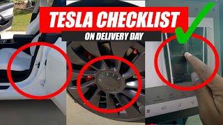 Tesla Delivery Day Checklist: IMPORTANT THINGS TO DO!