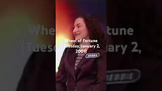Wheel of Fortune (Tuesday, January 2, 2001)
