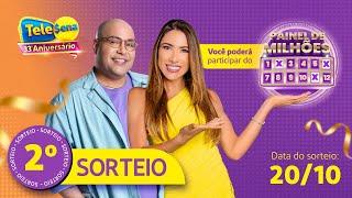 2º SORTEIO | RESULTADOS da TELE SENA de ANIVERSÁRIO 2024 (20/10/2024)​