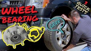 How To Test For Wheel Bearing Noise