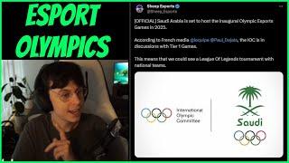 Caedrel Reacts To Olympic Esports Games Being Announced