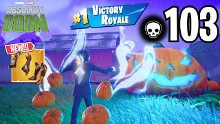 103 Elimination BILLY JIGSAW Solo vs Squads WINS Full Gameplay (FORTNITEMARES CHAPTER 5 SEASON 4)!