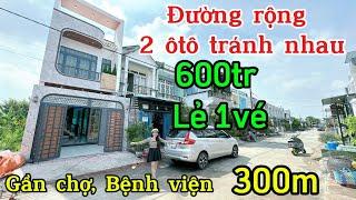 Nhà Đẹp Gần chợ Bình Chánh GIÁ RẺ-Đường rộng 2 ôtô tránh nhau!Kim Thủy hỗ trợ 1,25tỷ nhận nhà SHR