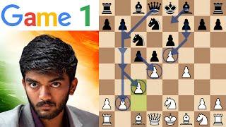 Game 1: Gukesh D vs Ding Liren | World Chess Championship 2024