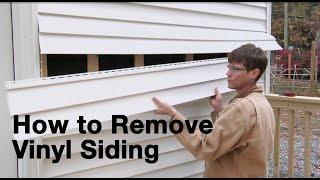 How to Remove and Replace a Section of Vinyl Siding