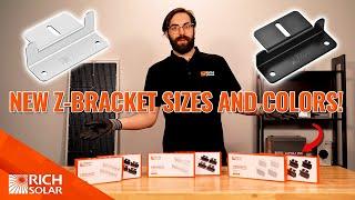 Easy Solar Panel Mounting with RICH SOLAR Z-Brackets