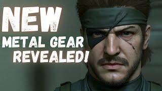 New Metal Gear Game Revealed!