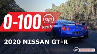 2020 Nissan GT-R 0-100km/h & engine sound