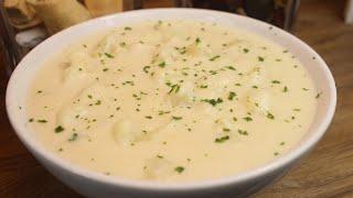 Make your own cauliflower soup, delicious and easy cauliflower recipe, soup recipe