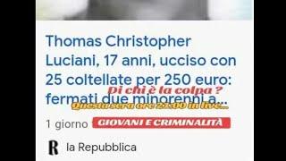 GIOVANI E CRIMINALITÀ - Striscialantimafia