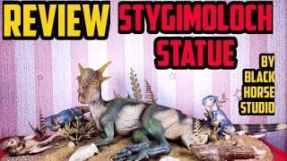 Review Stygimoloch Statue Dinosaur by Black Horse Studio