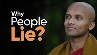 Why we lie? | Buddha’s Thoughts on Lying  | Buddhism In English