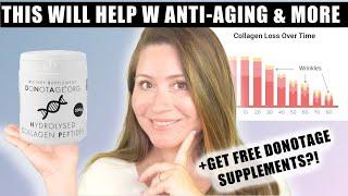 THE SECRET TO YOUTHFUL SKIN? | DONOTAGE HYDROLYSED COLLAGEN PEPTIDES