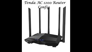 How to setup Tenda AC1200 Configuration as AP..