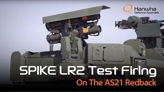 Redback SPIKE LR2 Test Firing