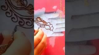 front hand simple arebic mehandi design| arebic mehandi for front hands| #shorts #ytshorts #arebic