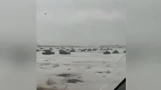 Танковая бригада/дивизия неожиданно развернулась в ВКО сегодня. Якобы для ЧП по короновирусу