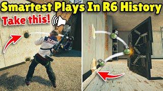 ULTIMATE *1000 IQ* SMARTEST PLAYS In Siege History - Rainbow Six Siege