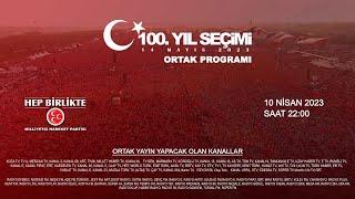 Milliyetçi Hareket Partisi, Türkiye Gündemi ve Geleceğini ortak canlı yayında anlatıyor.